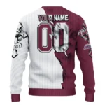 Colorado Avalanche Sweater Personalized Jesus Tear Burgundy White Best Selling
