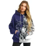 Colorado Rockies Hoodie Custom Jesus Tear Blue Best Selling
