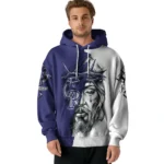 Colorado Rockies Hoodie Custom Jesus Tear Blue Best Selling