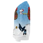 Cornell Big Red Sweater Customized Winter Football Snoopy Blue White Best Selling