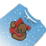 Cornell Big Red Sweater Customized Winter Football Snoopy Blue White Best Selling