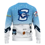 Creighton Bluejays Sweater Custom Winter Football Snoopy Blue White Best Selling