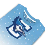 Creighton Bluejays Sweater Custom Winter Football Snoopy Blue White Best Selling