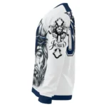 Dallas Cowboys Sweater Customized Jesus Tear Blue White Best Selling