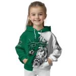 Dallas Stars Hoodie Customized Jesus Tear Green Best Selling
