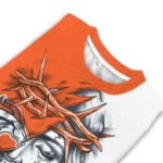 Denver Broncos Sweater Personalized Jesus Tear Orange White Best Selling