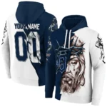 Detroit Tigers Hoodie Customized Jesus Tear Navy Best Selling