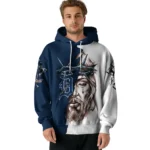 Detroit Tigers Hoodie Customized Jesus Tear Navy Best Selling