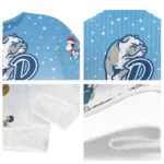 Drake Bulldogs Sweater Custom Winter Football Snoopy Blue White Best Selling