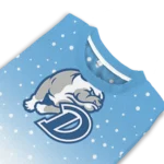 Drake Bulldogs Sweater Custom Winter Football Snoopy Blue White Best Selling