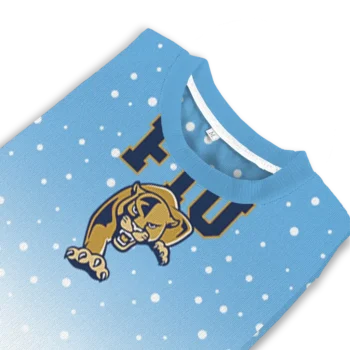 Fiu Panthers Sweater Personalized Winter Football Snoopy Blue White Top Rated