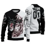 Fulham Sweater Personalized Jesus Tear Black White Best Selling