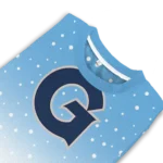 Georgetown Hoyas Sweater Customized Winter Football Snoopy Blue White Best Selling