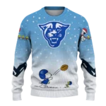 Georgia State Panthers Sweater Customized Winter Football Snoopy Blue White Best Selling