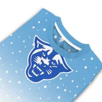 Georgia State Panthers Sweater Customized Winter Football Snoopy Blue White Top Rated