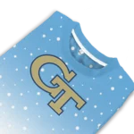 Georgia Tech Yellow Jackets Sweater Custom Winter Football Snoopy Blue White Best Selling
