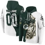 Green Bay Packers Hoodie Customized Jesus Tear Green Best Selling