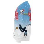 Houston Cougars Sweater Customized Winter Football Snoopy Blue White Best Selling