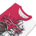 Houston Rockets Sweater Personalized Jesus Tear Red White Best Selling