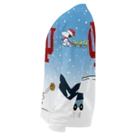 Indiana Hoosiers Sweater Personalized Winter Football Snoopy Blue White Best Selling