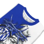 Inter Milan Sweater Personalized Jesus Tear Blue White Best Selling