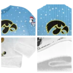 Iowa Hawkeyes Sweater Customized Winter Football Snoopy Blue White Best Selling