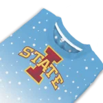 Iowa State Cyclones Sweater Custom Winter Football Snoopy Blue White Best Selling
