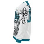 Jacksonville Jaguars Sweater Customized Jesus Tear Teal White Best Selling