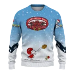 Jacksonville State Gamecocks Sweater Custom Winter Football Snoopy Blue White Best Selling