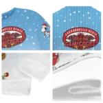 Jacksonville State Gamecocks Sweater Custom Winter Football Snoopy Blue White Best Selling