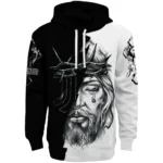 Juventus Hoodie Custom Jesus Tear Black Best Selling