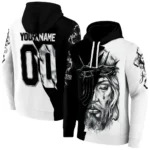 Juventus Hoodie Custom Jesus Tear Black Best Selling