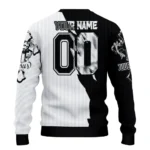 Juventus Sweater Custom Jesus Tear Black White Best Selling