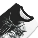 Juventus Sweater Custom Jesus Tear Black White Best Selling