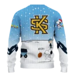 Kennesaw State Owls Sweater Customized Winter Football Snoopy Blue White Best Selling