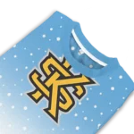 Kennesaw State Owls Sweater Customized Winter Football Snoopy Blue White Best Selling