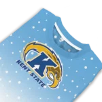 Kent State Golden Flashes Sweater Custom Winter Football Snoopy Blue White Best Selling