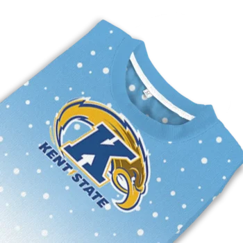 Kent State Golden Flashes Sweater Custom Winter Football Snoopy Blue White Top Rated