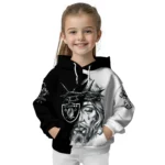 Las Vegas Raiders Hoodie Custom Jesus Tear Black Best Selling