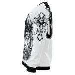 Las Vegas Raiders Sweater Custom Jesus Tear Black White Best Selling