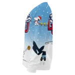 Liberty Flames Sweater Personalized Winter Football Snoopy Blue White Best Selling