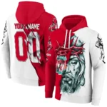 Liverpool Hoodie Customized Jesus Tear Red Best Selling