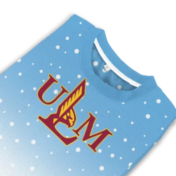 Louisiana Monroe Warhawks Sweater Custom Winter Football Snoopy Blue White Top Rated