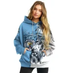 Manchester City Hoodie Personalized Jesus Tear Sky Blue Best Selling