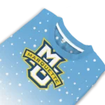Marquette Golden Eagles Sweater Personalized Winter Football Snoopy Blue White Best Selling