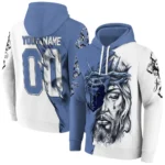 Memphis Grizzlies Hoodie Personalized Jesus Tear Blue Best Selling