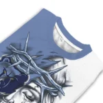 Memphis Grizzlies Sweater Personalized Jesus Tear Blue White Best Selling