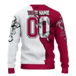 Miami Heat Sweater Customized Jesus Tear Red White Best Selling