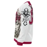 Miami Heat Sweater Customized Jesus Tear Red White Best Selling
