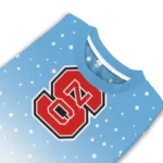 Nc State Wolfpack Sweater Personalized Winter Football Snoopy Blue White Best Selling
